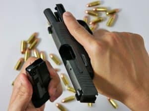 Gun-Safety---pistol-with-magazine